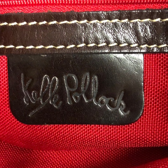 VTG Kelle Pollock Chocolate Suede Shoulder Bag - Picture 1 of 14